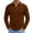 Coffee, variant on Men's Polo Long Sleeve Shirt - Solid Collared Casual Top, Perfect for Outdoor, Work, and Everyday Smart Style,Navy S