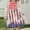 White, variant on LJEFF Girls 4th of July Sleeveless Tiered Dress, Flowy Patriotic clothes Summer Casual Dresses for Kids Multicolor Size 5-6T