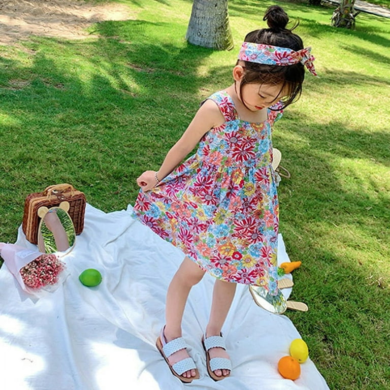 blue dress for baby girl Cornflower Gingham Cover Up main image 0