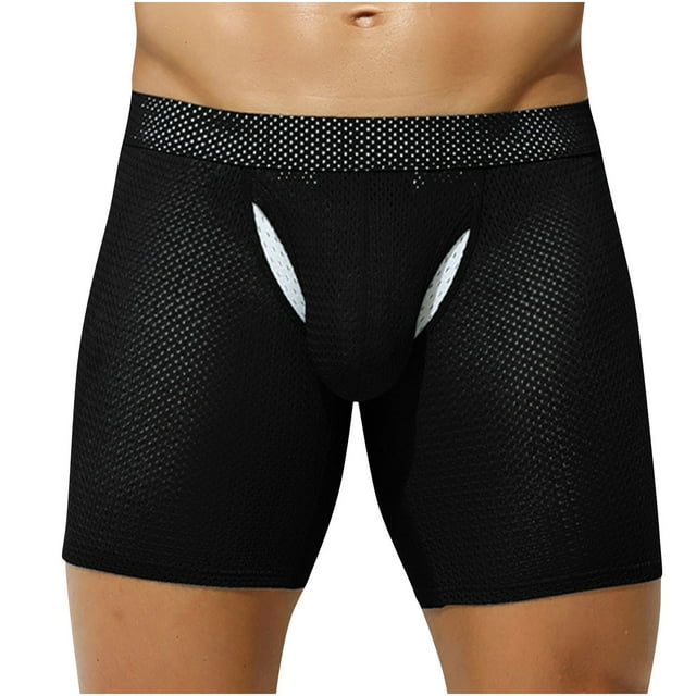 Caleçon pour Hommes en Maille Ajourée avec Évent