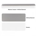 thumbnail image 3 of Sharpening Stone, Mini Double Sided Ceramic Whetstone Kitchen Knife Sharpener Tool Sharpening Stone, 3 of 8