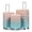 Blue+Pink, variant on Alvantor 3 Piece Luggage Sets, Hardside Lightweight Suitcase with Combination Lock and Tower Printed, 20/24/28 Inch