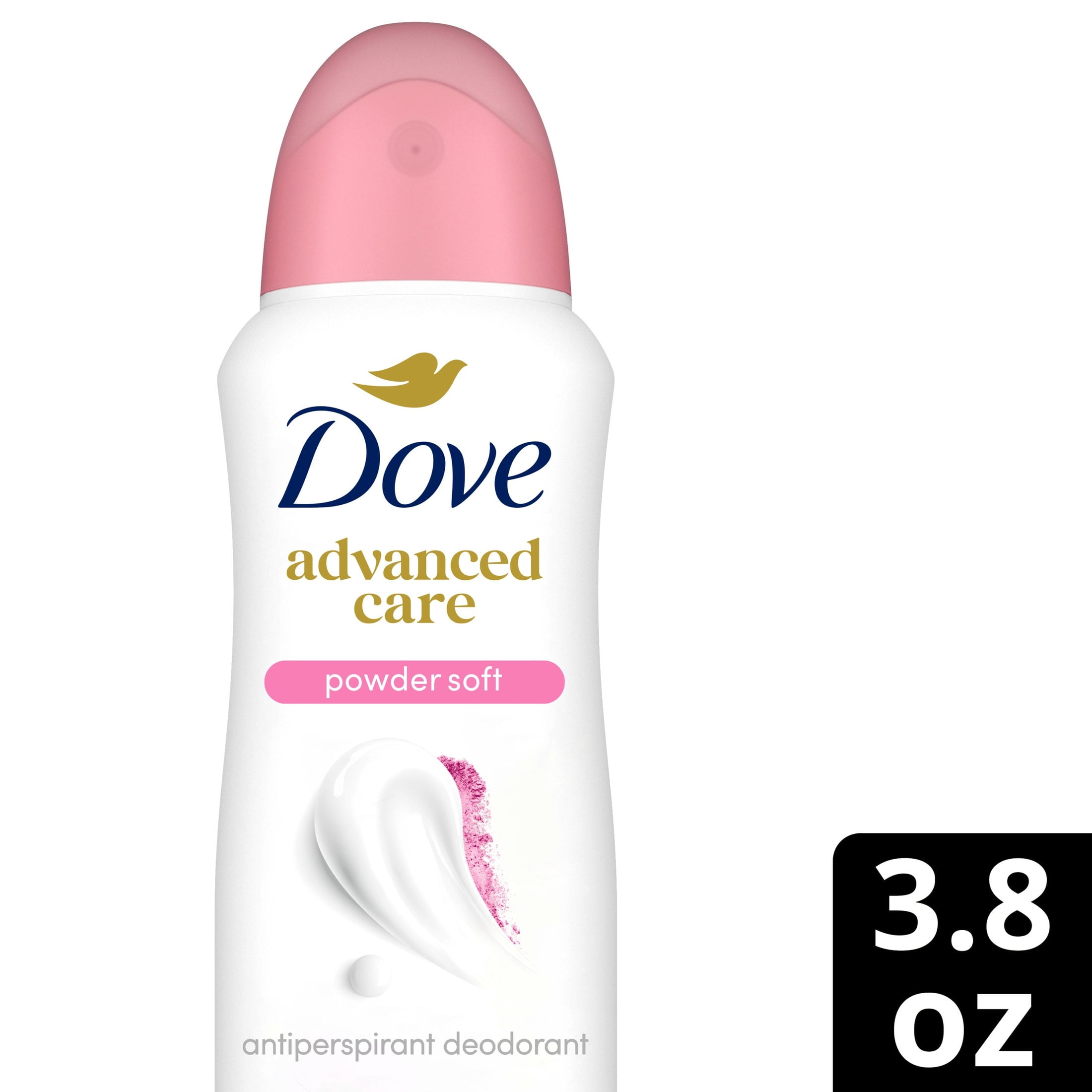 Dove Advanced Care Antiperspirant Deodorant Spray Antiperspirant Deodorant To Help Skin Barrier Repair After Shaving Powder Soft,3.8 oz