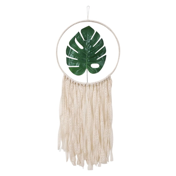 Adorno de barra de Macrame Sunnimix para colgar en Pared Monstera