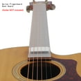 thumbnail image 2 of 3-Pack Transparent White PE Fingerboard Guards for 6-String Acoustic/Classical Guitars, 450mm Length (17.72in), FD-S Model, Dustproof Protection for Fretboard & Frets Against Rust and Sweat Stains,, 2 of 6