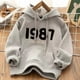 thumbnail image 2 of Sudadera con capucha gruesa y cálida de invierno para adolescentes, bebés, niños, conjuntos de sudaderas con capucha, ropa de lana polar para niñas, sudaderas deportivas con capucha, novedad de 2024, 2 of 4