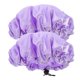 thumbnail image 1 of 2 gorros de ducha para el cabello, gorros de baño, gorros de ducha elásticos reutilizables para mujer., 1 of 7