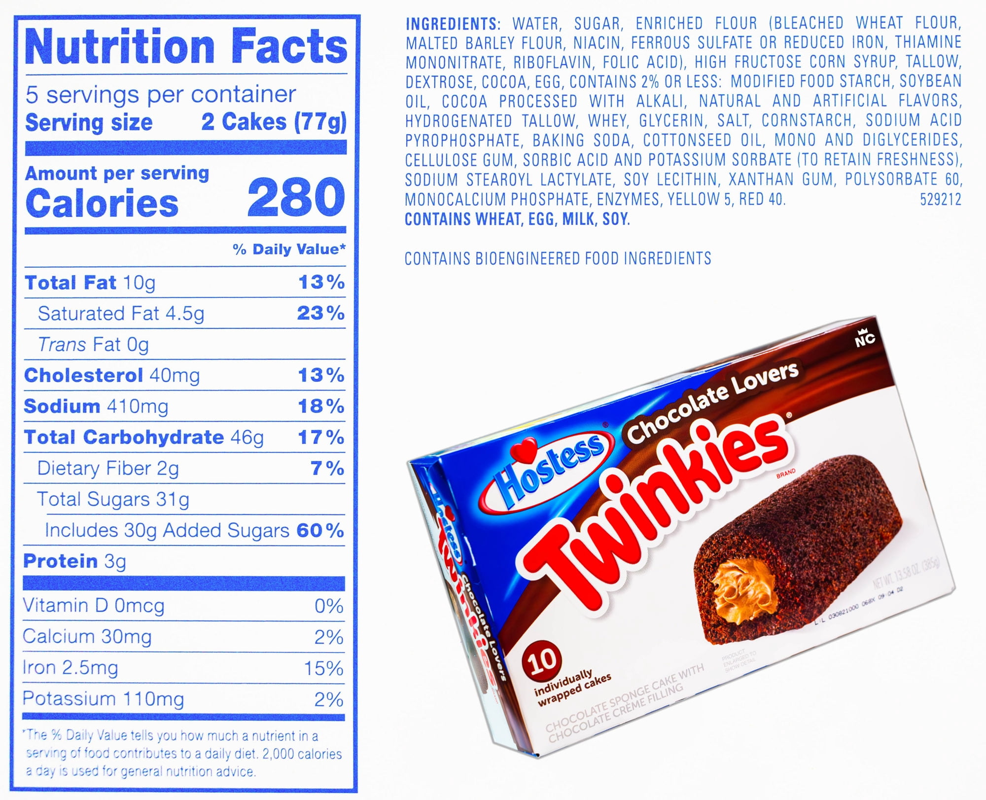 Hostess Chocolate Lovers Twinkies (6pks - 60 Twinkies) - Organic Roasted Yerba Mate Teabags (2) - Gourmet Snack Bundle