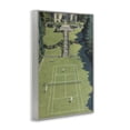 thumbnail image 2 of Stupell Industries Contemporary Tennis Court at Mansion Gray Framed Giclee Art, 20 x 30, by Petals Prints Design, 2 of 8