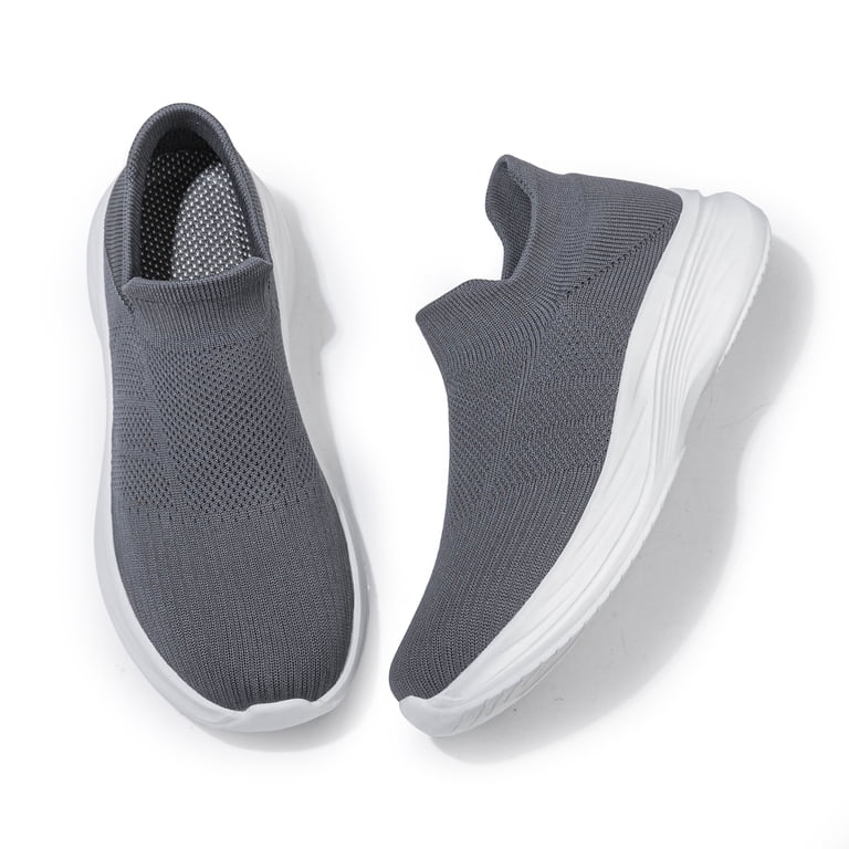 AFB Mens Slip on Walking Running Shoes Casual Fashion 