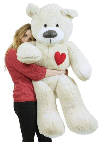 teddy with a heart