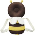 thumbnail image 1 of Cojín de protección para la cabeza de bebés pequeños, mochila con forma de abeja, almohadilla protectora para la cabeza de bebés, andadores ajustables, cojín protector de malla suave para la, 1 of 5