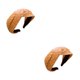 thumbnail image 2 of Qarigey Diadema tejida hueca Nudo de punto Estilo bohemio Bowknot Diadema de ganchillo Adornos Diademas de verano para mujer Tipo 1 2piezas Qarigey CBP231943, 2 of 6