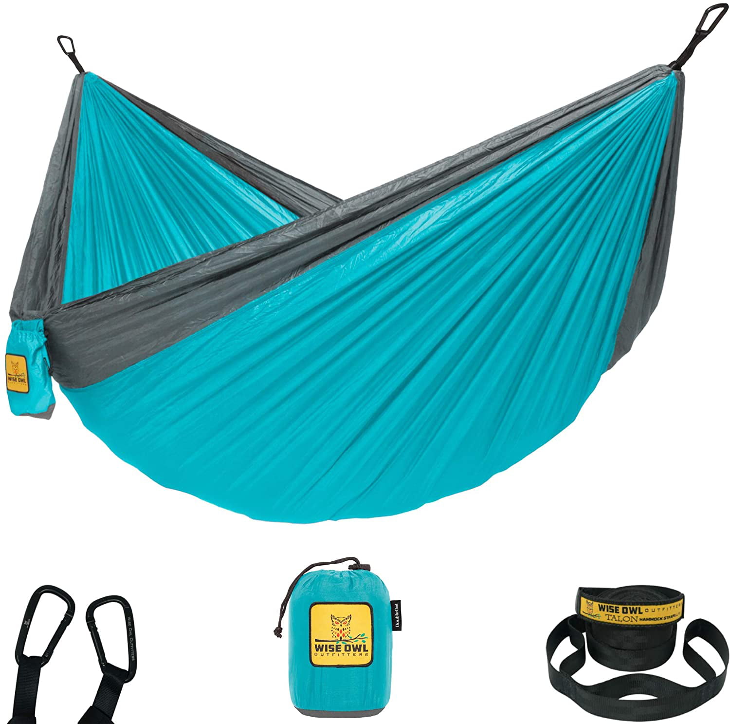 Usa Based Wise Owl Outfitters Hammock Camping Double  Single With Tree Straps 