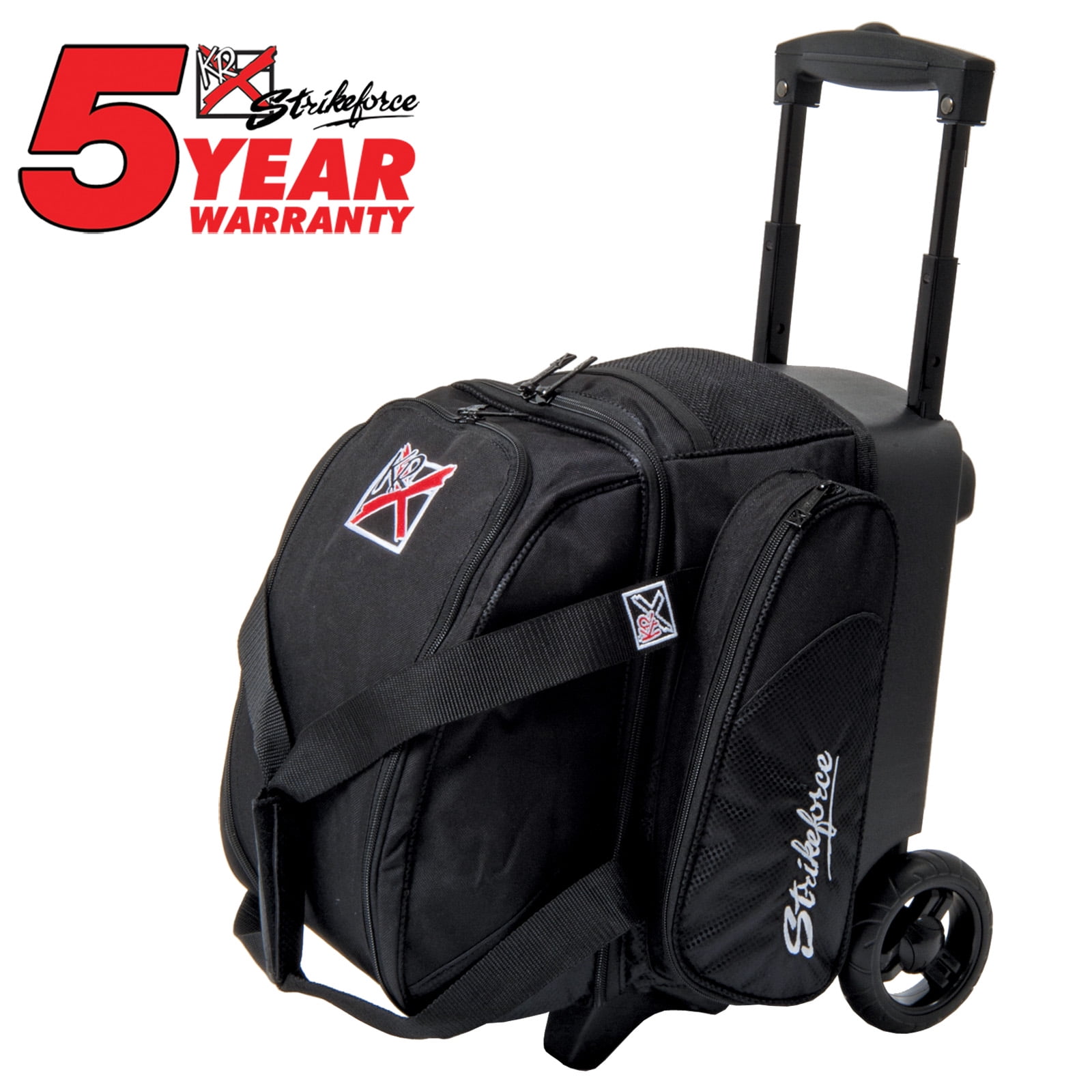 Cruiser Single Roller Bowling Ball Bag Black