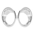 thumbnail image 3 of Pair of Front Bumper Fog Light Cover Trim ABS Fits for Jeep Wrangler 2007-2017, 3 of 3