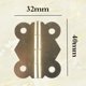thumbnail image 5 of Antique butterfly small hinge Enhance the functionality of your furniture, 5 of 6