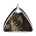 thumbnail image 3 of Lsque Cowboy Iguana Floral Shirt Printed Long Tissue Box Cover Holder, Facial Paper Organizer Dispenser,Triangle with Bottom Belt, PVC Leather Decorative Organizer, 3 of 9