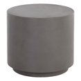 thumbnail image 1 of Brant House Table Ronde en Céramique Contemporaine en Gris Foncé, 1 of 3