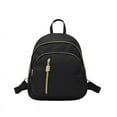 thumbnail image 1 of Mini mochila de nailon para mujer, mochila impermeable con cremallera de gran capacidad, mochilas de viaje para mujer, 1 of 8