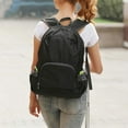 thumbnail image 2 of Sac à Dos Pliable 20L Hommes Femmes Imperméable Léger Couleur Unie Voyage Camping Randonnée randonnée Sacs Sac d'École, 2 of 6