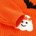 thumbnail image 5 of SUYIDA Boys Christmas Sweater,Boys Sweaters Halloween Bat Design Knit Top for Toddlers and Kids Cozy Fall Winter Casual Outfit Soft Comfortable Pullover, 5 of 6