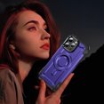 thumbnail image 6 of Allytechgroup for iPhone 15 Pro Max Case with Camera Kickstand, [Include 1x Screen Protector] Support Wireless Charging Magnetic Phone Case for Women Men Military Grade Drop Protection, Purple, 6 of 6