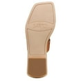 thumbnail image 7 of Franco Sarto Women's Emily Open Square Toe Low Block Heel Strappy Sandals, Orange, Size 7.5 M, 7 of 7