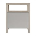 thumbnail image 3 of Butler Specialty Company Celine 2 Drawer Wood Nightstand - Taupe, 3 of 5