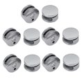 thumbnail image 4 of FUTUREORYY 10Pcs Silver Mirror Hanger for Wall Mounting Homeowners Bathroom Users, 4 of 8