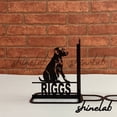thumbnail image 2 of Shinelab Labrador Retriever Dog Mental Bookends Dog Pet Name Bookend Gift, Animal Bookshelf Room Decor 5855, 2 of 3