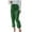 Green, variant on Zuesphe Black Pants for Women Plus Size Dressy Women Capri Pants for Summer Denim Womens Wide Leg Pants White Womens Cargo Pants with Pockets Cotton