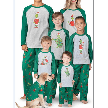 

Xmas Matching Family Pajamas Family Matching Pjs Christmas Sleepwear Nightwear Set