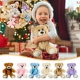 thumbnail image 6 of DGQPLPD Teddy Bear Stuffed Animal 14 inch Soft Cuddly Stuffed Plush Bear Cute Stuffed Animals Toy with Ribbon Gifts for kids Baby Shower, 6 of 6