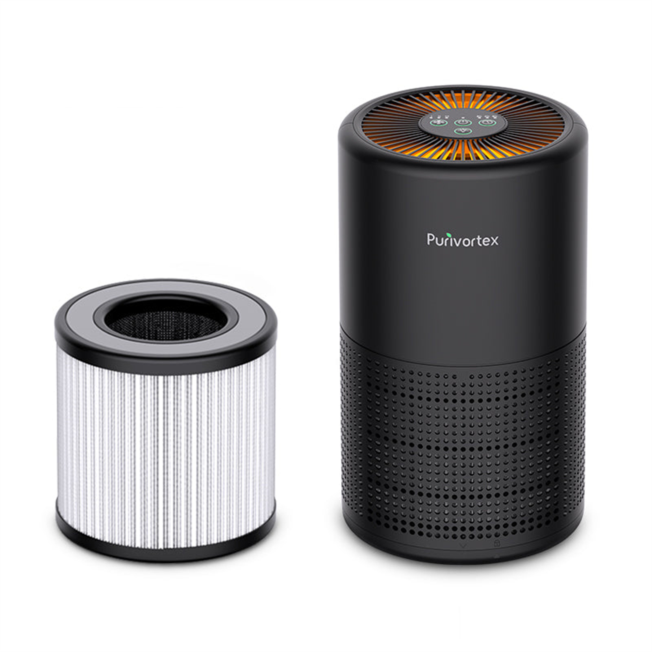 Purivortex Desk HEPA Air Purifier Small Office Home Air Purifier