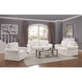 thumbnail image 2 of Porch & Den  Zuni  Mid-century Slipcover Loveseat ivory, 2 of 5