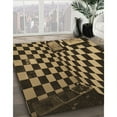 thumbnail image 3 of Ahgly Company Machine Washable Indoor Rectangle Transitional Caramel Brown Area Rugs, 5' x 8', 3 of 7