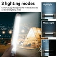 thumbnail image 4 of LED Tube Light | USB Rechargeable Portable Outdoor Camping Lantern | Magnetic Suction | 3 Lighting Modes | 30W/60W/90W | Compact Sizes | Home Emergency Use | Hanging Hook | Hiking Biking Fishing, 4 of 7