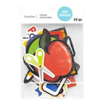 12 Pack: School Die Cut Stickers by Recollections