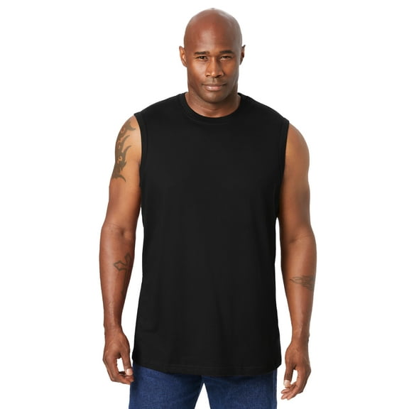 KingSize Men's Big & Tall Shrink-Less Lightweight Muscle T-Shirt