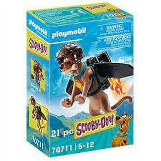 Scooby Doo Toy Set for Kids - 3 Pack Playmobil Scooby Doo Buildable Figures  Vampire Lifeguard Samurai Plus Stickers | Scooby Doo Action Figures Bundle