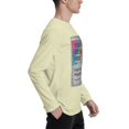 thumbnail image 5 of USPEED Personalized Tee Custom Long Sleeve Shirts for Men Design Your Own Image Text Photo Front/Back Print, 5 of 7