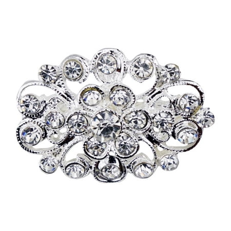 Le Prise Rhinestone Brooch