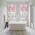 thumbnail image 4 of Red Plaid Farmhouse Kitchen Curtain for Berdoom Living Room Cafe 72 Inch Length, Watercolor Cute Country Pigs Checkered Tiers Curtains Light Filtering Drapes Window Treatment 2 Panels 52"Wx72"L, 4 of 8