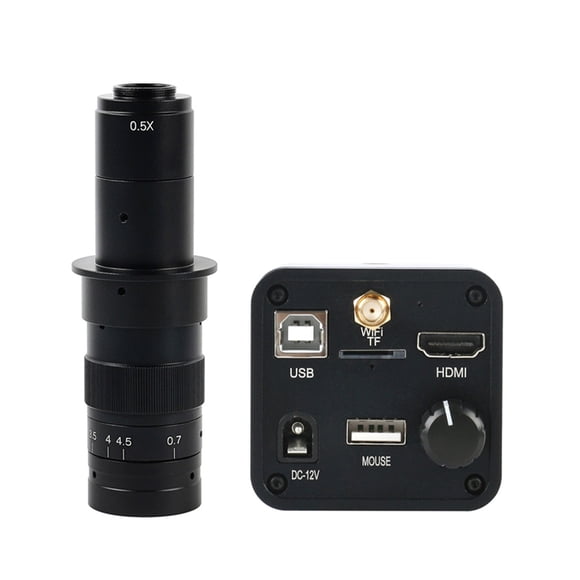 36MP 1080P USB Industrial Video Microscope Camera C-mount TF Video Recorder SupportIR Remote Control For Phone Repair