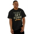 thumbnail image 5 of Curl Up and Get Some Bacon Couple Men's Graphic T Shirt Tees Brisco Brands X, 5 of 5
