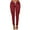 Burgundy-A, variant on Odeerbi Cargo Pants for Women Trendy Plus Size Drawstring 2025 Casual Solid Elastic Waist Pocket Loose Pants Olive Green