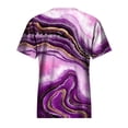 thumbnail image 6 of IROINNID Fashion Women Summer Loose Print Round-Neck T-Shirt Loose Fit Short Sleeve Casual Fashion Blouse Spring Saving Clearance, 6 of 6
