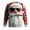#01 Red, variant on Gyexs Christmas Sweater Men Funny Santa Graphic Sweater Christmas Sweatshirt Couples Xmas Party Pullover Shirts #04 Red & Size S