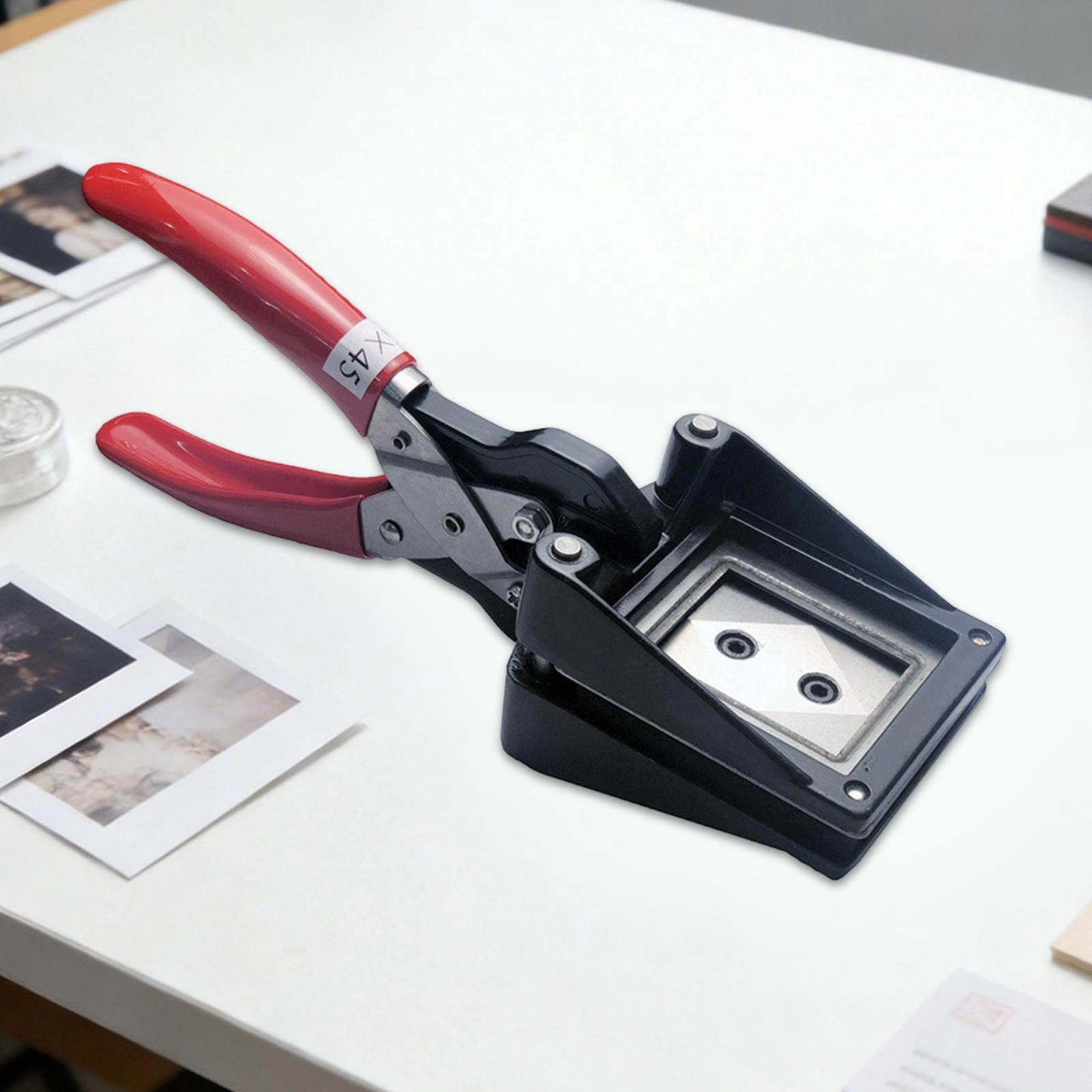 Sharprepublic Efficient Handheld Photo Cut Precise Business Card Paper Punch Portable Cut Tool
